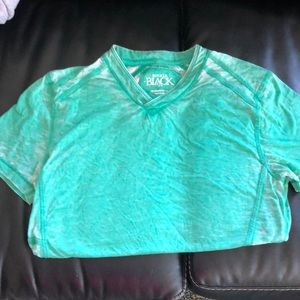Buckle Men’s Green dressy T size Lg